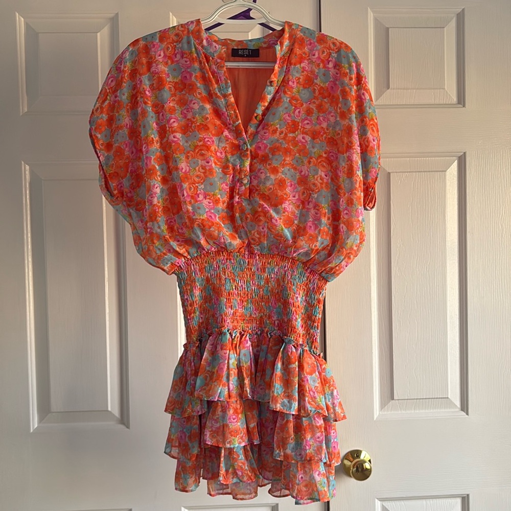 Reset Mini Dress with smocking